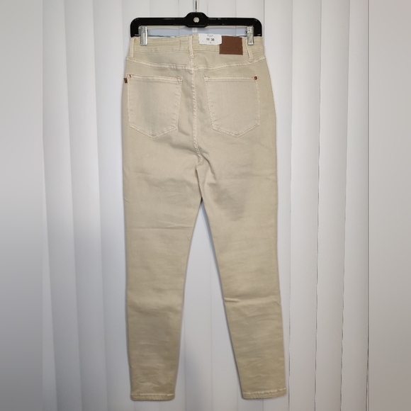Judy Blue High Waist Beige Jeans - Picture 2 of 3